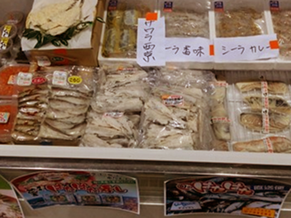 福島(郡山)にて秋田県ハタハタ加工産業振興協議会として出展